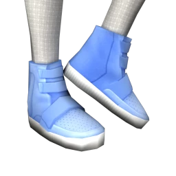 Front Row Eazzy High Tops - Blue