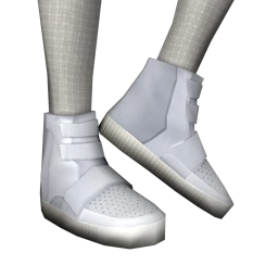 Front Row Eazzy High Tops - White