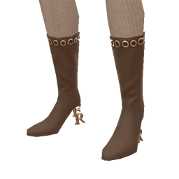 Front Row Tan Glamour Boots