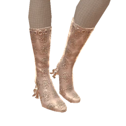 Front Row Shimmering Snowflake Boots