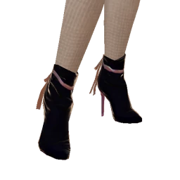 Front Row Elegance Black Heels