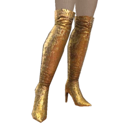 Front Row Golden Slay Boots