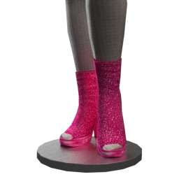 Front Row Glitterati Boots - Pink Fizz