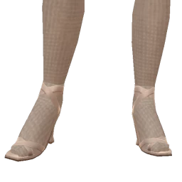 Front Row Silver Mist Heels