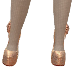 Ikon Elite Sparkle Gold Crystal High Heels