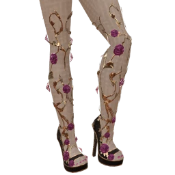 Ikon Elite Purple Royal Bloom High Heels