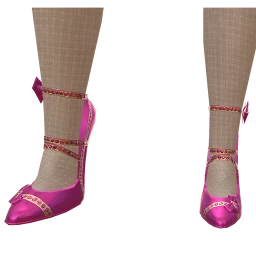 Ikon Elite Purple Silk Glow Luxe Bow Shoes