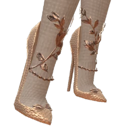 Ikon Elite Cream Snake Skin Autumn Leaf Shoes