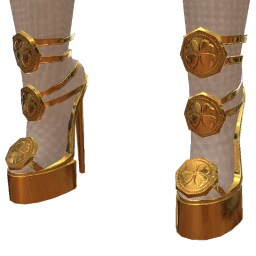 Ikon Elite Lucky Gold Coin Heels