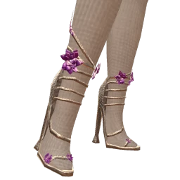 Ikon Elite Purple Snake Strap Sandals