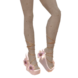 Ikon Elite White Flora Wedges