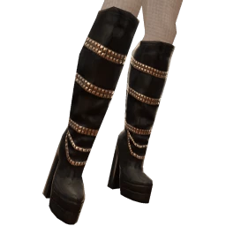 Ikon Elite Pearl Shimmer Knee High Boots