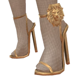 Ikon Elite Golden Lion Emblem Heels
