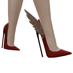 Ikon Elite Ruby Red Winged Heels