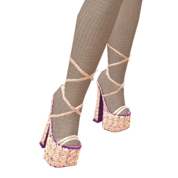 Ikon Elite Cream Royal Bloom High Heels