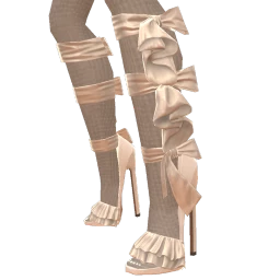 Ikon Silk Blossom Heeled Sandals