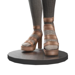 Kijane Sun Rose Gold Heels
