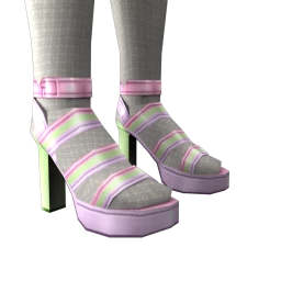 Cloud Nine Pastel Rainbow Heels