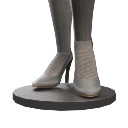 In Royal Attendance Palace Heels - Silver