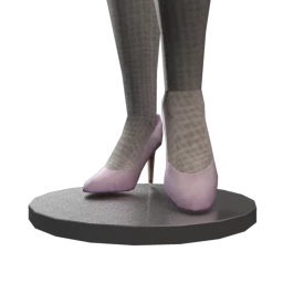 Purple Rain Velvet Lavender Heels