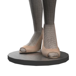 Diamante Bloom Peep Toe Court Shoes - Rose