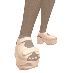 Mahiki Chunky White Sandals