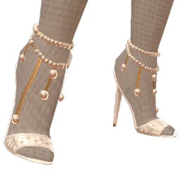 Mahiki Pearl Drop Heels