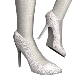 Aurelia Enchantment Diamond Flower Heels