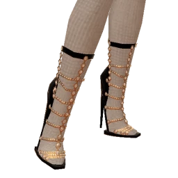 Ikon Gothic Chained Heels