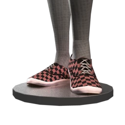 Canvas Plimsolls - Checker