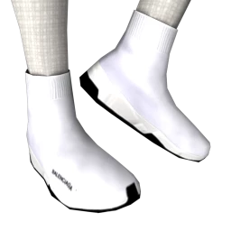 BALENCIAGA - White Speed Trainer Sneakers