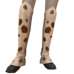 USAesthetics White And Gold Boots