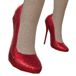 USAesthetics Glitter Red Pumps