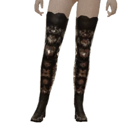 USAesthetics Haunted Leather Tight High Boots