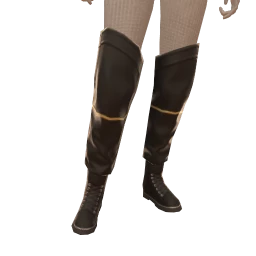 USAesthetics Over The Knee Leather Boots