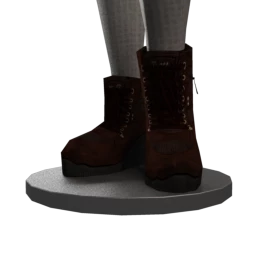 Drey Brown Wedge Boots