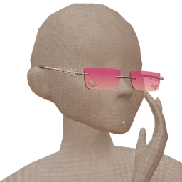 Cloud Nine Pink Butterfly Flutter Glasses