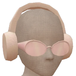 Front Row Iced Out Headphones And Glasses