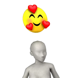 Cosmos In Love Floating Emoji