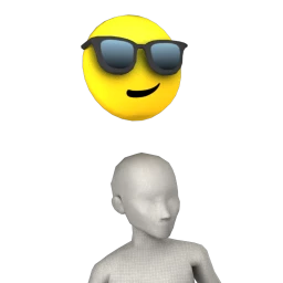 Cosmos Cool Floating Emoji