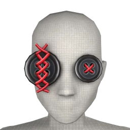 Cosmos Sewn On Eye Buttons