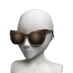 Oversized Cat-Eye Sunglasses - Tortoiseshell