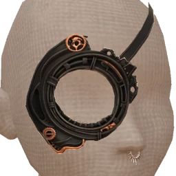 Delirious Delicate Spikes Monocle And Matching Nose Ring