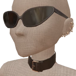 Delirious It Ghoul Choker And Sunglasses
