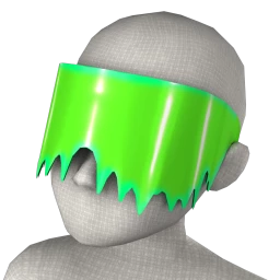 Delirious Squid Slime Visor (Saurian Green)