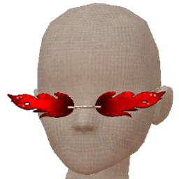Delirious Burning Fire Sunglasses