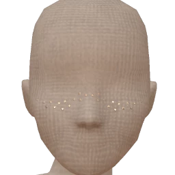 Flawless Silver Glitter Glow Freckles