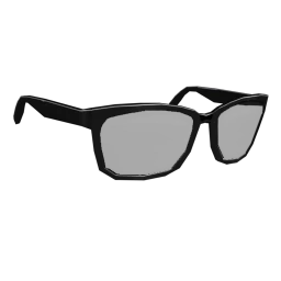 Foal Simple Square Sunglasses (Black)