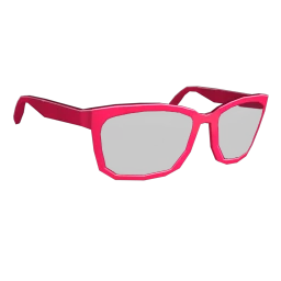 Foal Simple Square Sunglasses (Red)