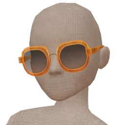 Front Row Tangerine Twist Sunglasses